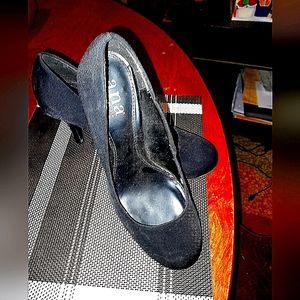 A.N.A Satin gently worn classic heels